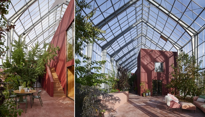 Всесезонные зоны отдыха возле дома.