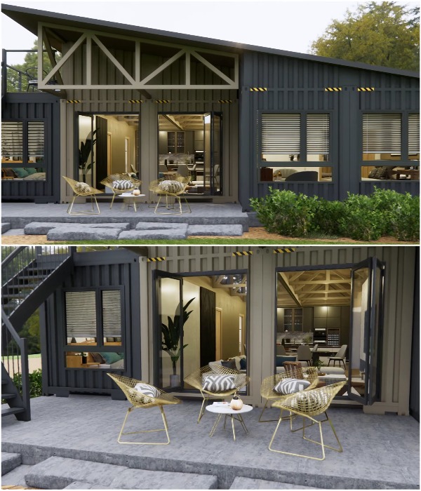 Лаундж на свежем воздухе.