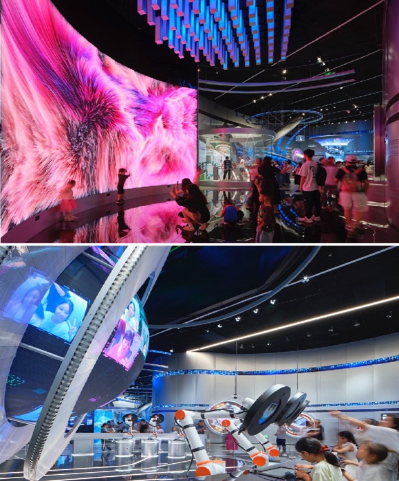 Цифровые инновации в режиме реального времени – самые популярные развлечения посетителей Shenzhen Science & Technology Museum. Цифровые инновации в режиме реального времени – самые популярные развлечения посетителей Shenzhen Science & Technology Museum.