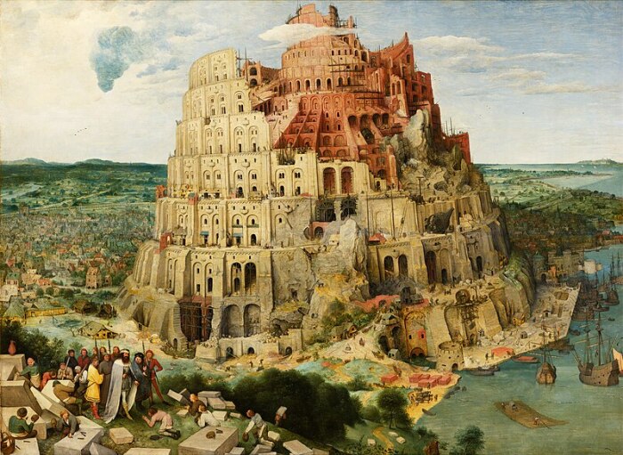 Предполагается, что строительство масштабных небоскребов началось еще до нашей эры и самым впечатляющим сооружением могла быть Вавилонская башня. | Фото: commons.wikimedia.org.