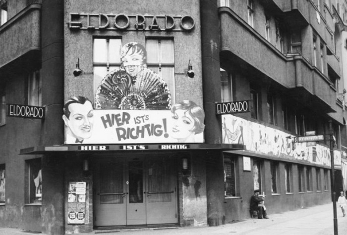 Один из ночных клубов, открывшихся в Берлине в начале XX века (Эльдорадо, Германия). | Фото: en.wikipedia.org.