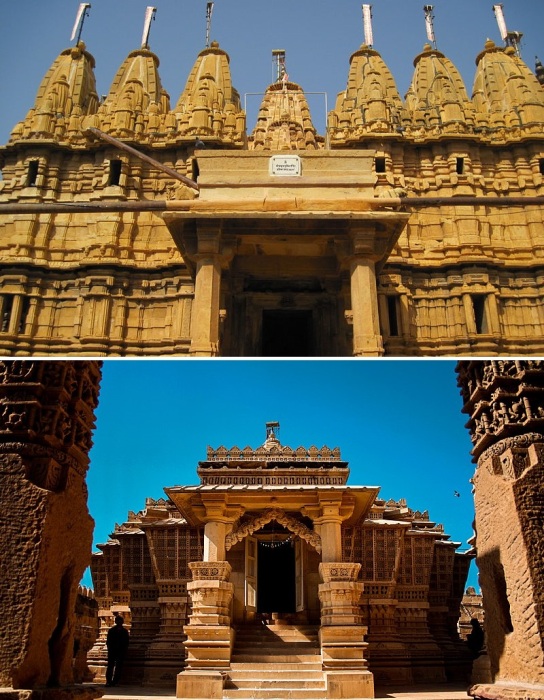 Джайнские храмы в Золотом городе (Индия).