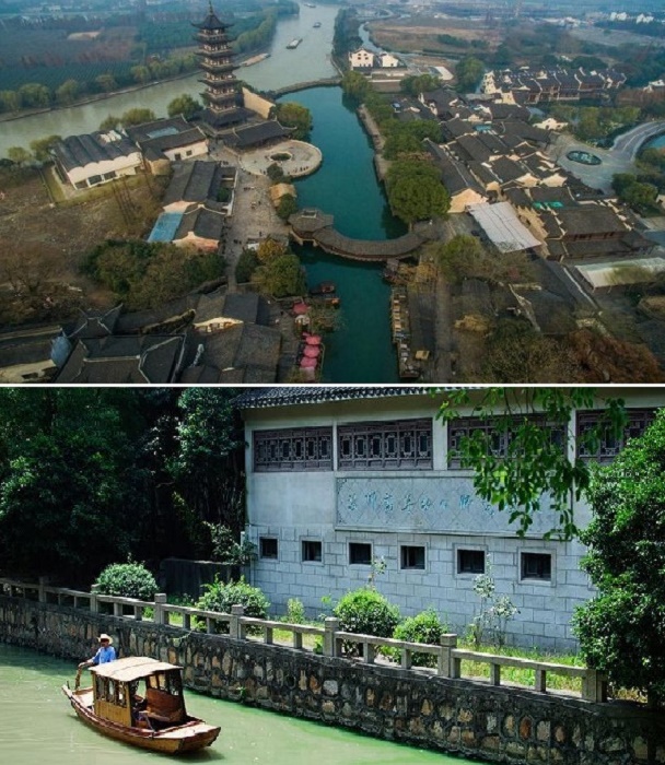 Вуджен – древнейший город на воде признан памятником архитектуры и был внесен в Список Всемирного наследия ЮНЕСКО (Китай).