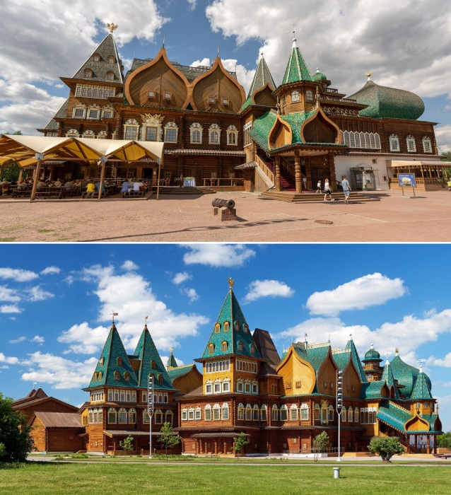 Московские дворяне вдохновлялись дворцом царя Алексея Михайловича при строительстве своих загородных резиденций.