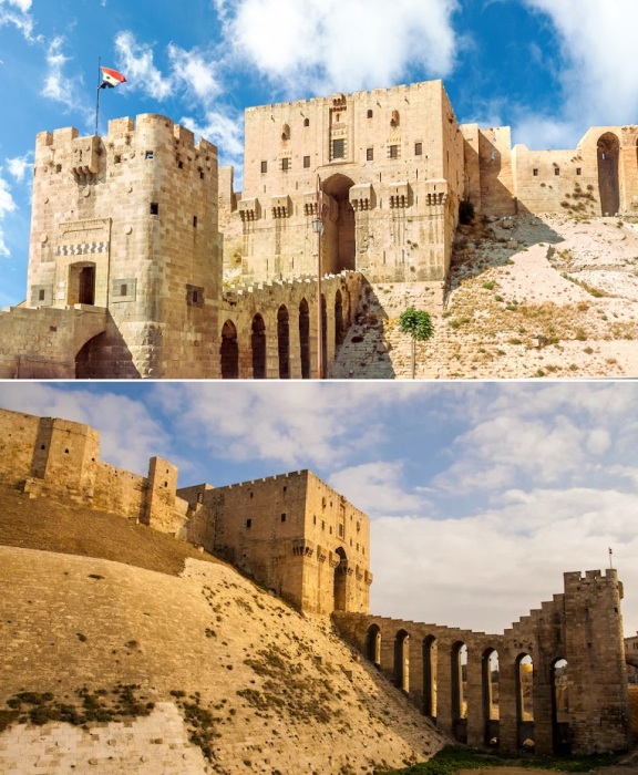 С XII века Цитадель Алеппо превратилась в административный центр и процветающий замковый город (Сирия). 