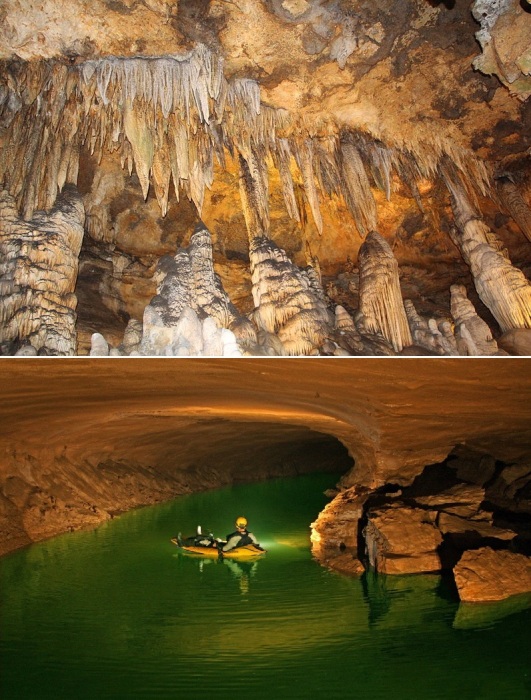 Национальный парк «Мамонтовая пещера» может предложить массу захватывающих видов и приключений для своих посетителей (США).