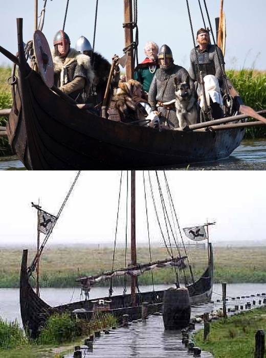 Гокстад – традиционный тип кораблей викингов, которые использовались для торговли, военных действий и для морских путешествий.