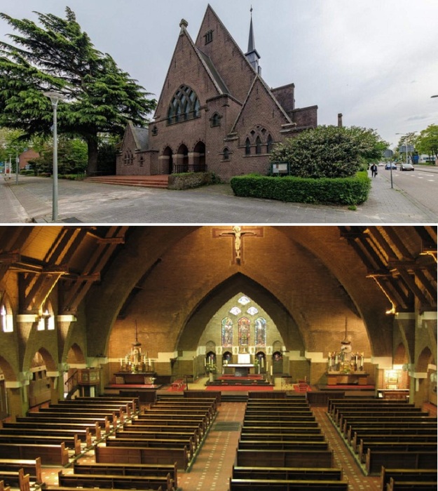 Церковь Святого Франциска Ассизского станет городским многофункциональным центром (Херлен, Нидерланды).