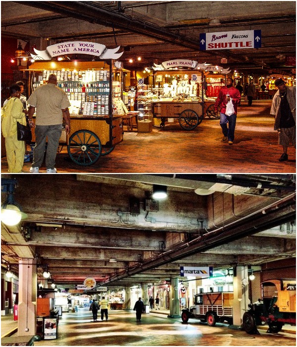 Underground Atlanta – один из популярных центров Антанты и одна из главных туристических достопримечательностей города (штат Джорджия, США). 