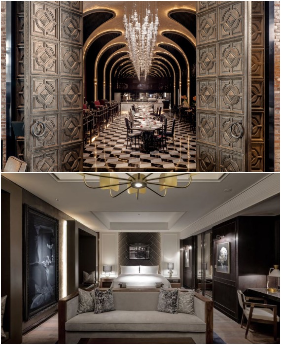 Интерьеры и обслуживание общих зон и номеров достойны монарших особ и самых богатых людей мира (Art Paradiso Hotel, Южная Корея).