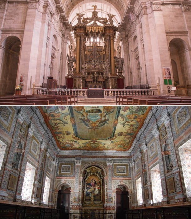Церковь Святого Висента-де-Фора и монастырский комплекс построены по проекту испанского архитектора Хуана Эррера (Лиссабон, Португалия). 