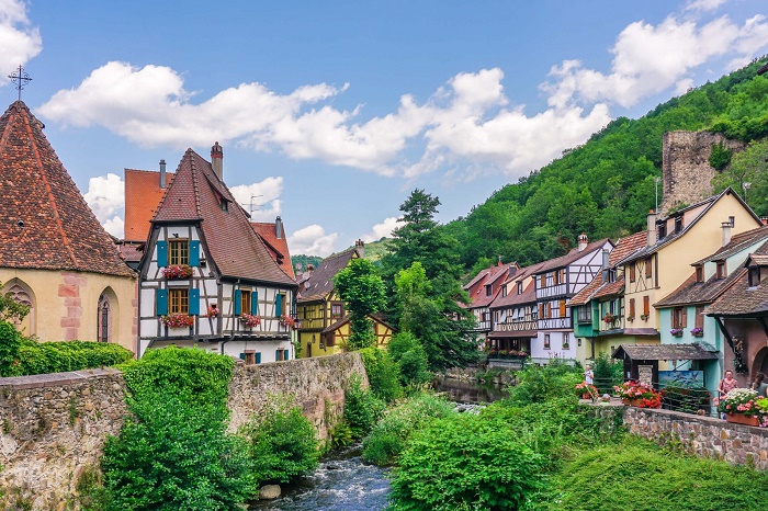 Деревня Кайзерсберг – самородок с богатой историей, который можно открыть для себя и летом, и зимой (Эльзас, Франция). | Фото: frenchmoments.eu.
