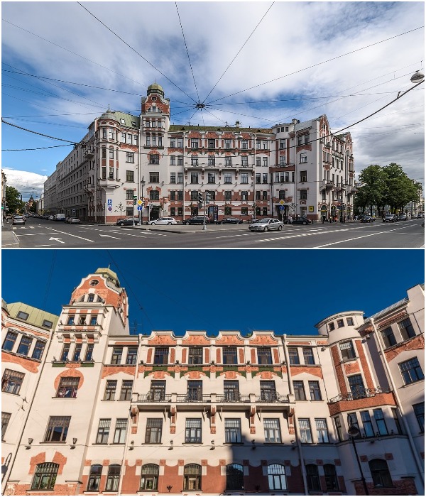Доходный дом К. Х. Кельдаля стал украшением Австрийской площади более чем на сотню лет (Санкт-Петербург).