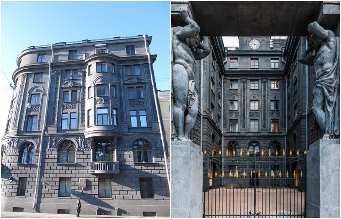 Доходный дом Р. Г. Веге до сих пор впечатляет размахом и оформлением (Санкт-Петербург).