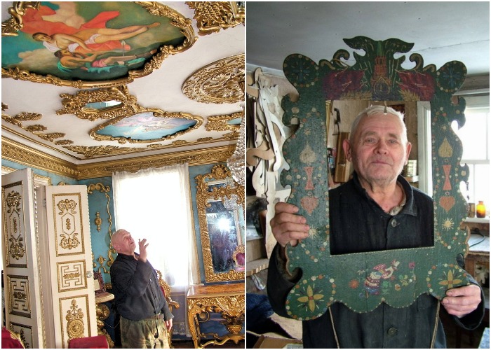 Незаурядный мастер Владимир Акулов любил встречать гостей, проводить экскурсии по своему «царскому» дому и позировать перед камерами.