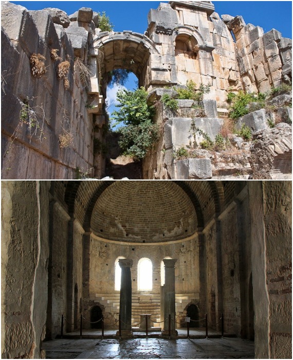 Мира – один из весомых раннехристианских центров, где сохранилась церковь, посвященная Святому Николаю Чудотворцу (Турция).