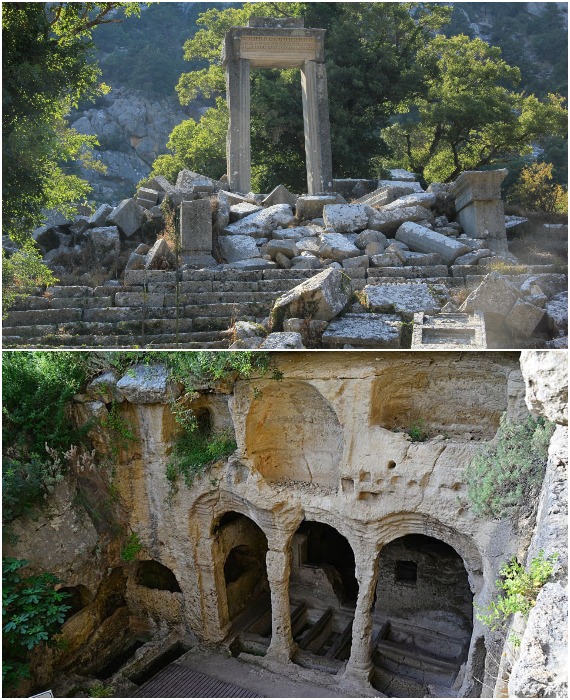 От впечатляющих высеченных в скале гробниц до великолепного театра: Термессос позволяет отважным путешествующим заглянуть в прошлое. 