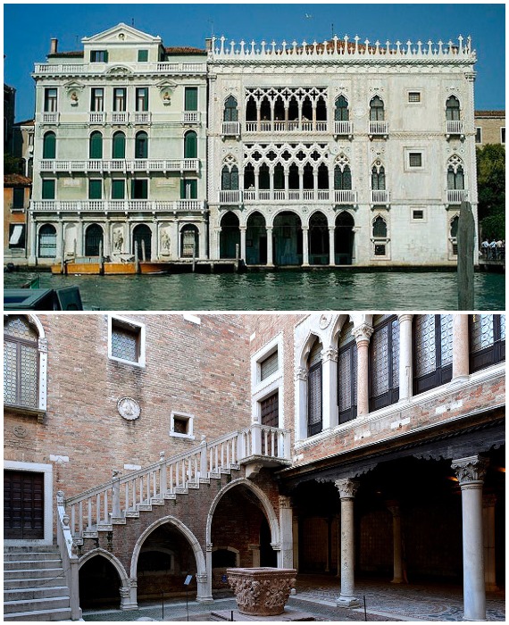 Сегодняшний образ Палаццо Санта-София несколько отличается от того, каким он был 500 лет назад (Венеция, Италия).