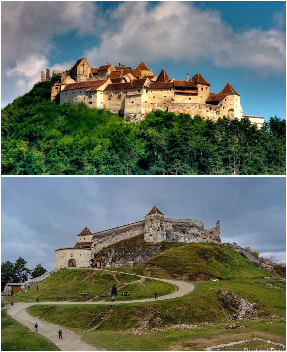 Мощь и величие крепости Рышнов привлекает как туристов, так и режиссеров, где запросто можно снимать истории, связанные с разными эпохами истории и рыцарства (Румыния). 