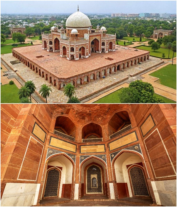 Гробница Хумаюна — усыпальница императора Хумаюна, построенная в 1570 году по заказу его вдовы, императрицы Великих Моголов Хамиды Бану Бегум (Нью-Дели, Индия).