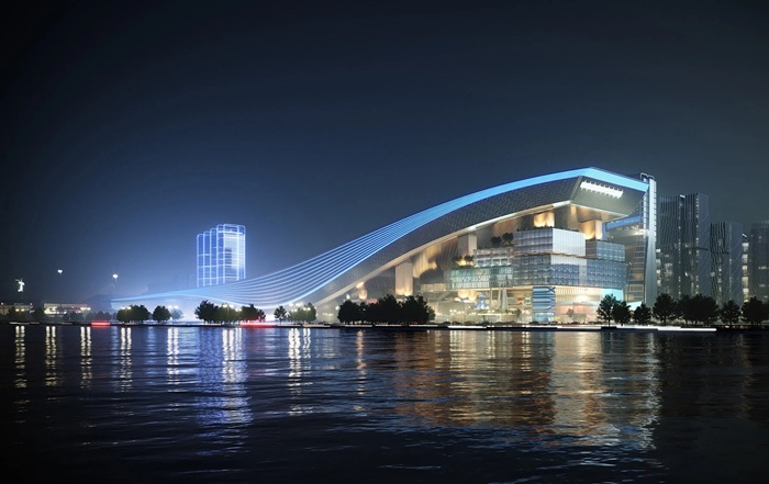 Форма здания «Снежного центра» напоминает кита. | Фото: re-thinkingthefuture.com. Форма здания «Снежного центра» напоминает кита. | Фото: re-thinkingthefuture.com.