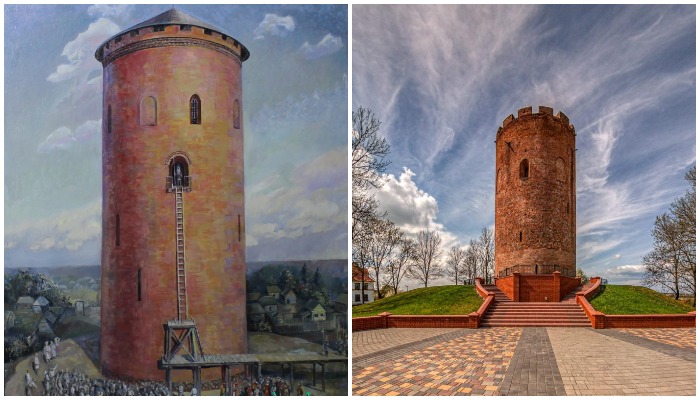 Каменецкая башня –  уникальный памятник оборонительного зодчества второй половины XIII века (Брестская область).