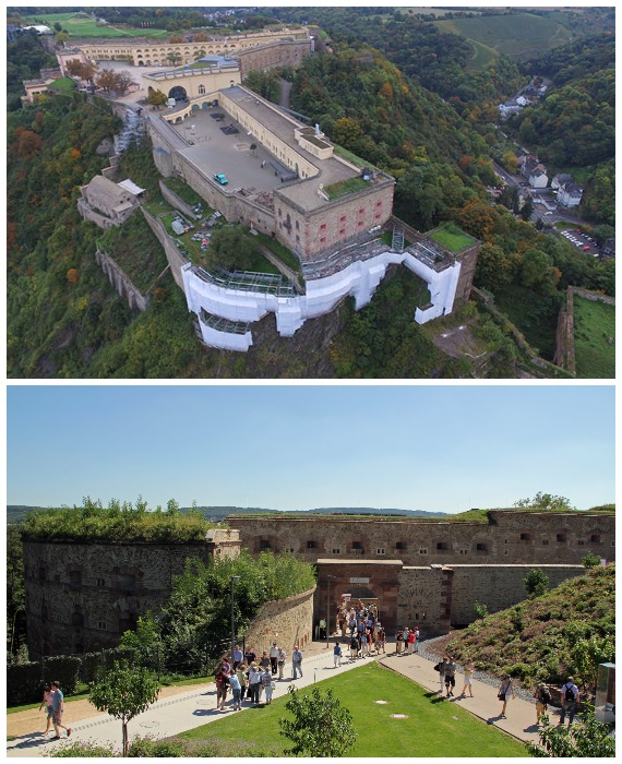 С 1956 года на территории крепости открыли музей, он стал главной туристической достопримечательностью региона (Festung Ehrenbreitstein, Кобленц).