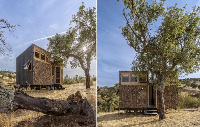 Компактная модель Terra m3 облицована пробковыми панелями.