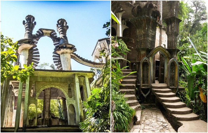  Поэт-сюрреалист построил удивительное святилище, чтобы «населить» его своими идеями и фантазиями (Las Pozas, Мексика).