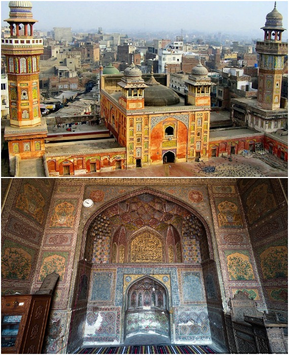 Вазир Хана – самая богато украшенная мечеть цивилизации Великих Моголов.