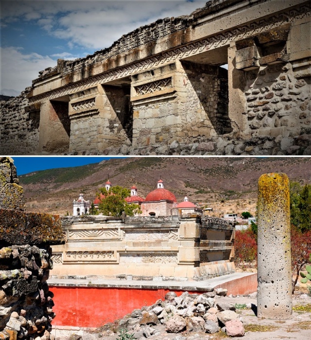 Исчезнувшая Митла оставила после себя лишь величественные руины и захватывающие легенды (Мексика). 