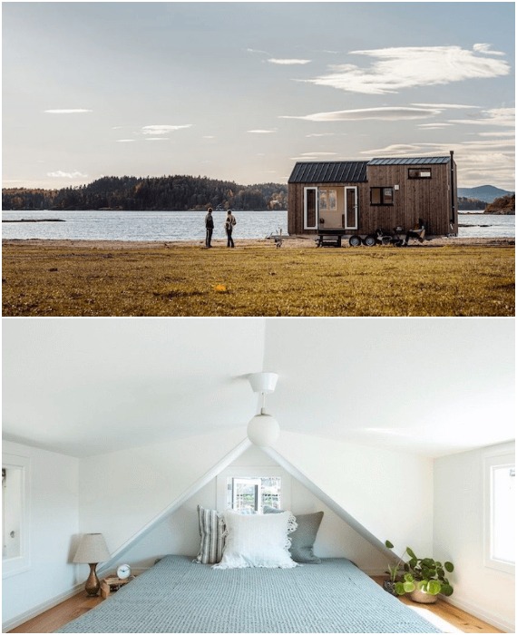 Мобильный дом Nordic порадует полноразмерной кухней, гостиной, ванной комнатой и большой спальней.