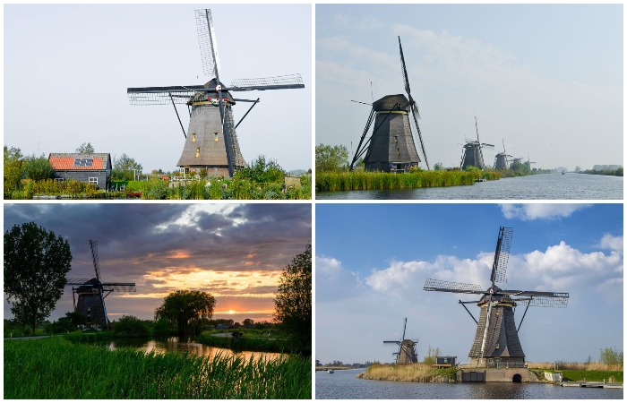 Мельницы на просторах Нидерландов – колоритный символ страны.