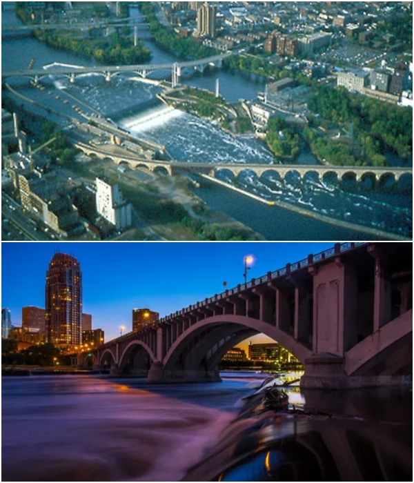 За выдающиеся достижения проект нового моста был удостоен более 20 наград, включая премию за «Лучшие в мире инновационные внедрения в области управления» (мост Сент-Энтони-Фоллс, Миннеаполис).
