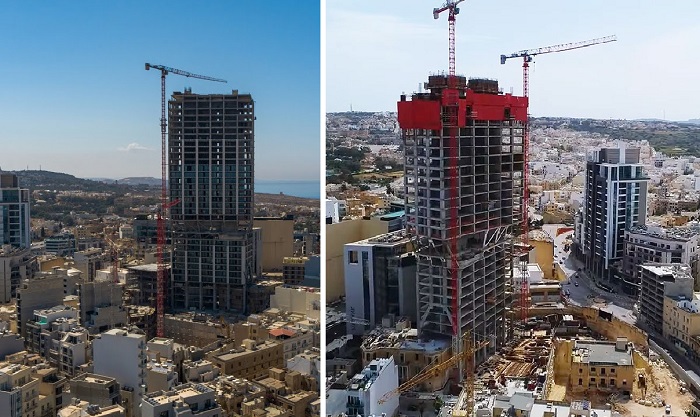 В 2016 году началась реконструкция квартала, главной изюминкой которого стала 122-метровая башня, разработанная Захой Хадид (Mercury Towers, Мальта). | Фото: arcusestates.com.