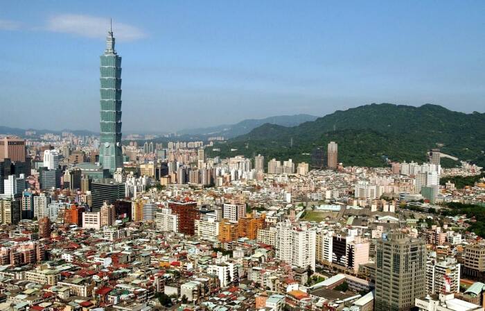 Небоскреб Тайбэй 101 – первое здание мира, превысившее рубеж в полкилометра (высота 509 метров, Тайвань). | Фото: commons.wikimedia.org.