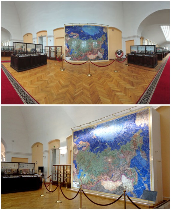 Мозаичное панно «Индустрия социализма» – шедевр камнерезного искусства советских мастеров 1930-х гг.