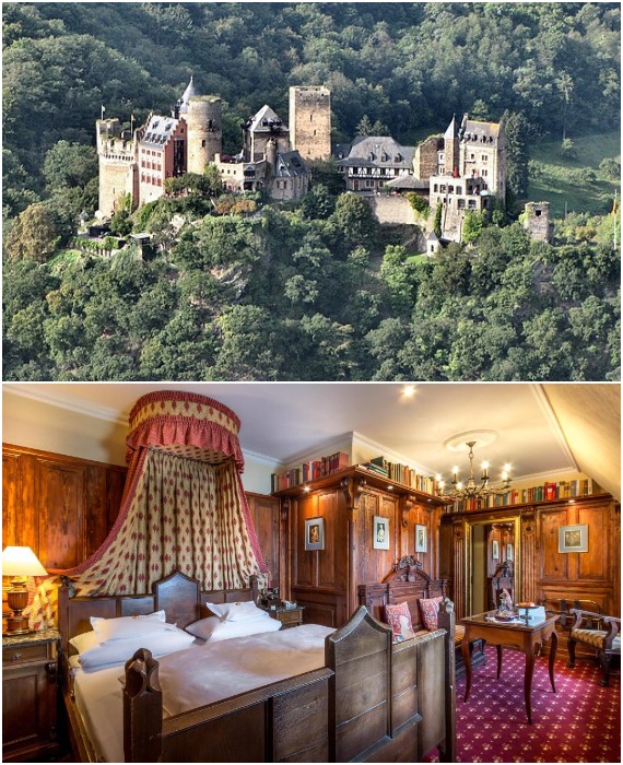 Замок Шёнбург превратили в атмосферный отель с роскошными номерами.