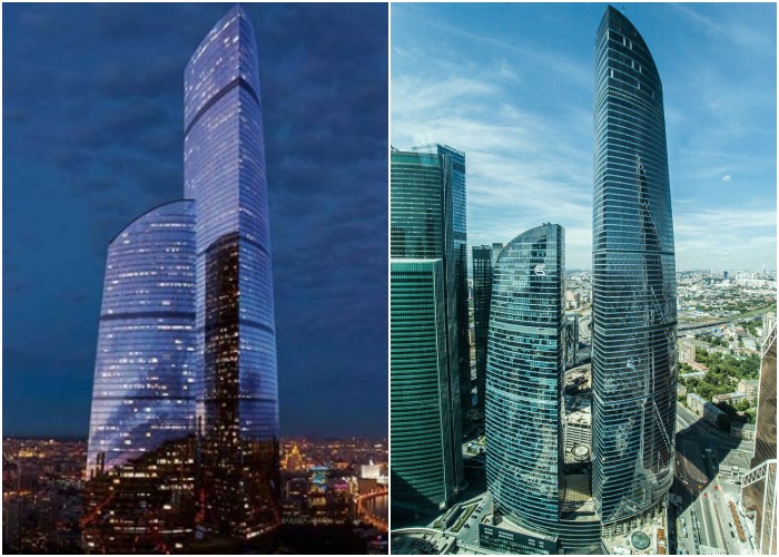  Наиболее известный реализованный проект Сергея Чобана является «Башня Федерация» в виде небесной яхты, летящей в будущее на всех парусах (Москва).