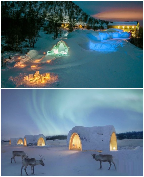 Снежный отель Киркенеса находится в одном из самых красивых мест Норвегии.