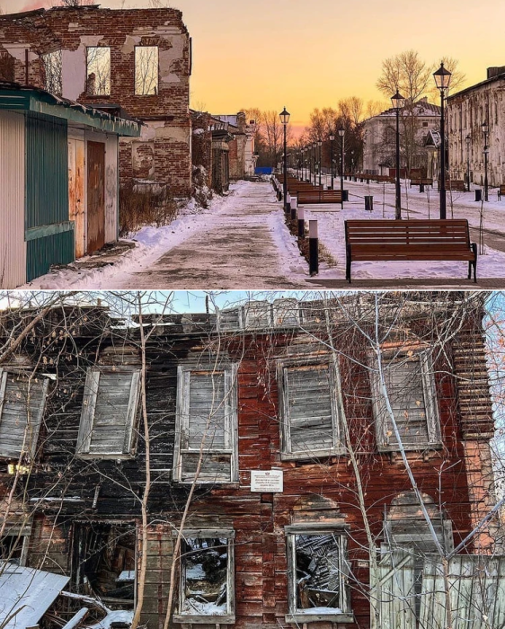 Плачевное состояние старинных районов Нижнего города – прямая вина современников (Тобольск). 