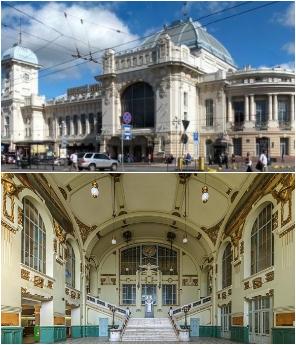 Здание теперь уже Витебского вокзала не раз перестраивалось, но и сегодня мы можем полюбоваться величием, роскошью и красотой первого российского ж/д вокзала (Санкт-Петербург).