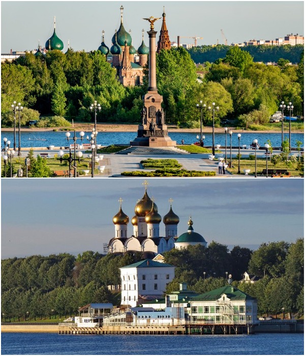 В Ярославле сохранились старинные церкви и монастыри, городские башни и купеческие усадьбы, которые пополнили сокровищницу «Золотого кольца».