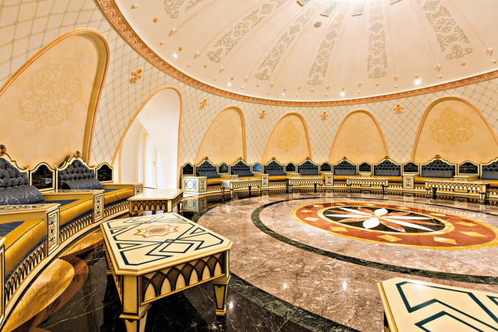 Восточный зал познакомит высокопоставленных гостей с национальными традициями («Акорда», Нур-Султан). | Фото: © Андрей Лунин.