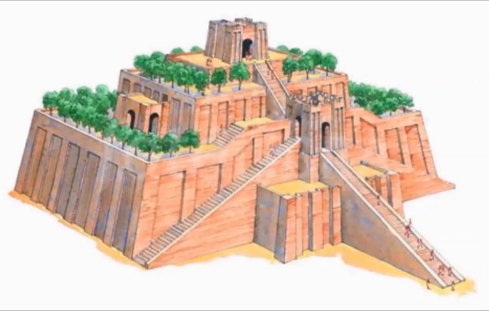 Имеются письменные доказательства, что террасы и вершины древних зиккуратов Месопотамии были щедро покрыты растительностью. | Фото: 4evostik.livejournal.com.