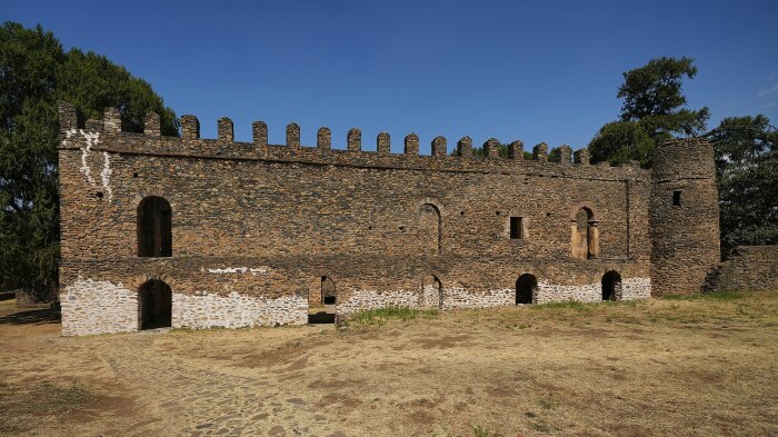 Дворец императора Бакаффа (Fasil Ghebbi, Эфиопия). | Фото: wikiwand.com.