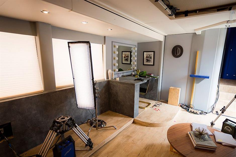 Гримерная Джейми Фокса. Гримерная Джейми Фокса.