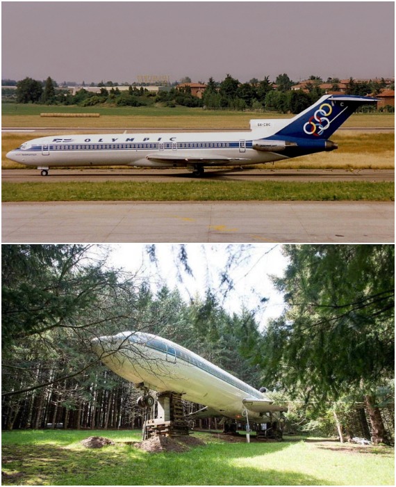 Так выглядел красавец Боинг 727 до того, как навсегда приземлился на лесной поляне (Портленд, штат Орегон).