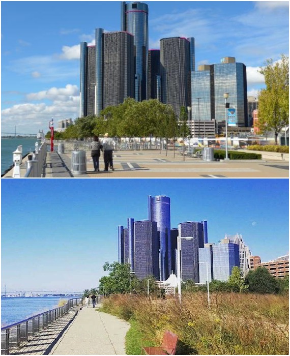 Процветающий город превратился в призрак из-за экономических проблем (Детройт, США).