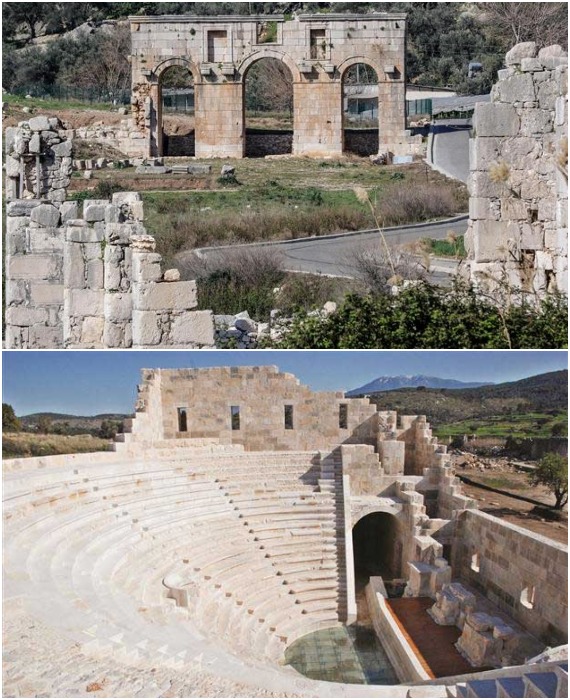 Руины Патары предлагают заглянуть в прошлое, оставляя посетителей в благоговейном трепете перед своим величием и тайнами (Турция).